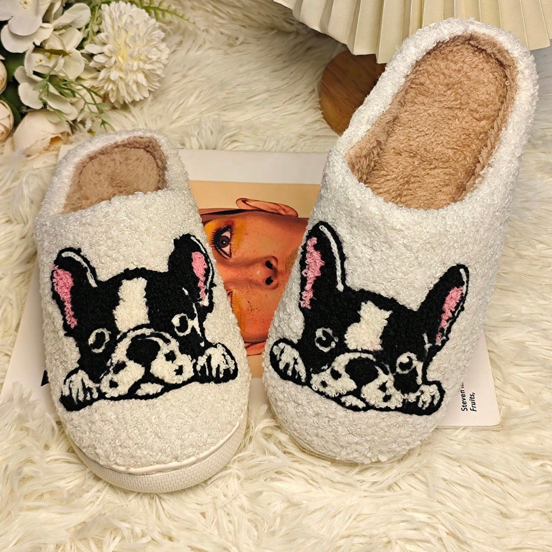 Frenchie Cozy Slippers