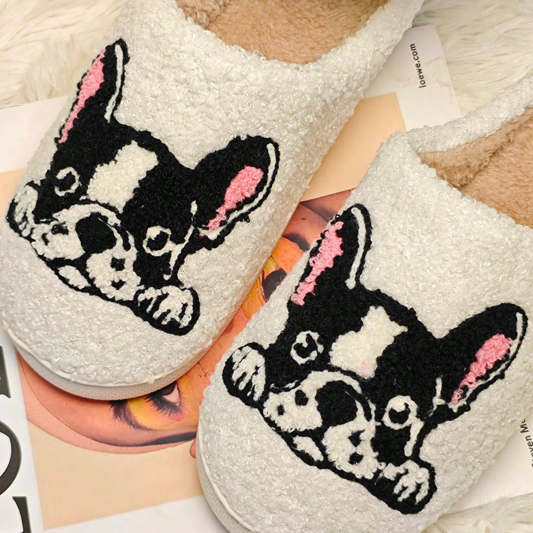 Frenchie Cozy Slippers