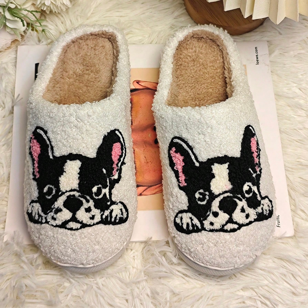 Frenchie Cozy Slippers