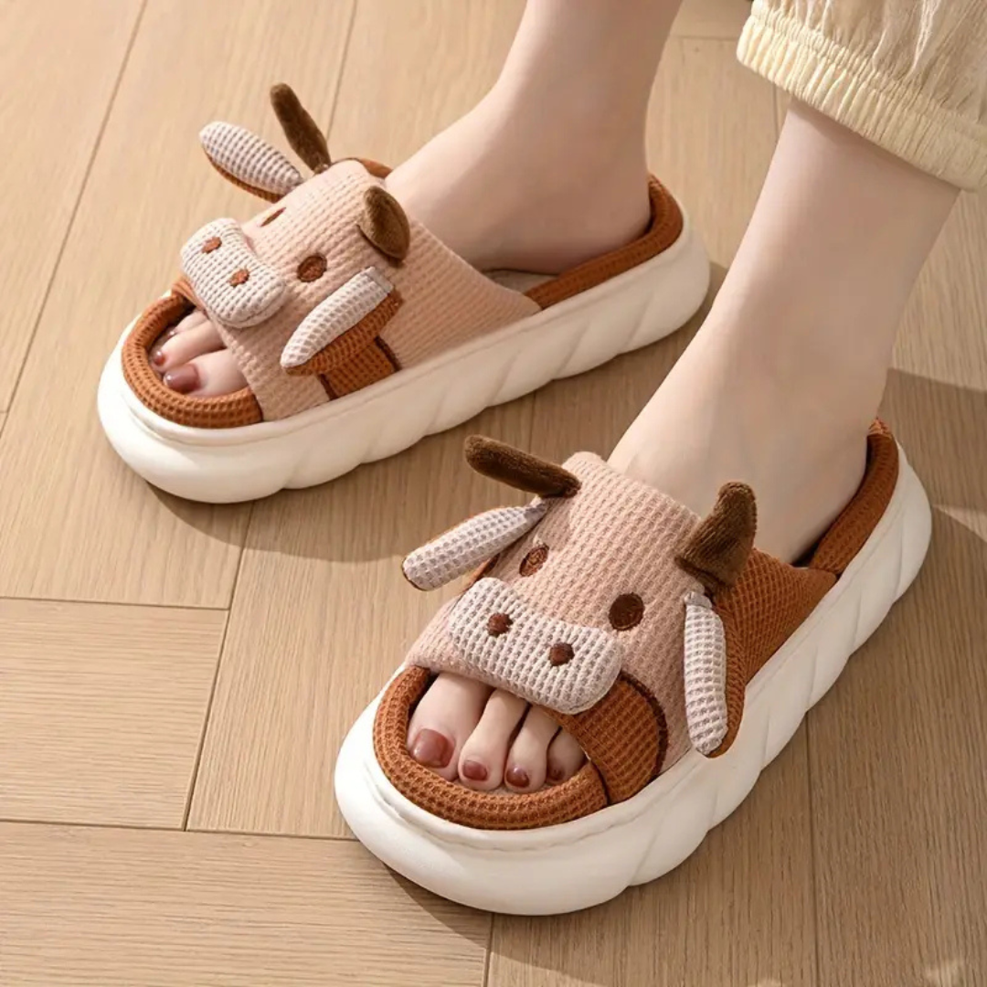  MOO-Kuh Pantoffeln
